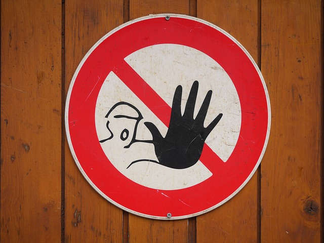 danger sign - hand stop