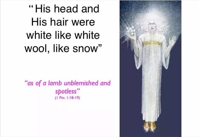 Head And Hair White Like Wool? Conclusive Breakdown of Revelation 1:14! -  Just a Word