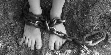 white slave - chains