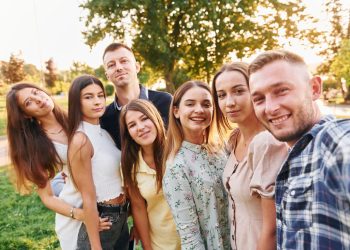 can white people be saved - taking-a-selfie-group