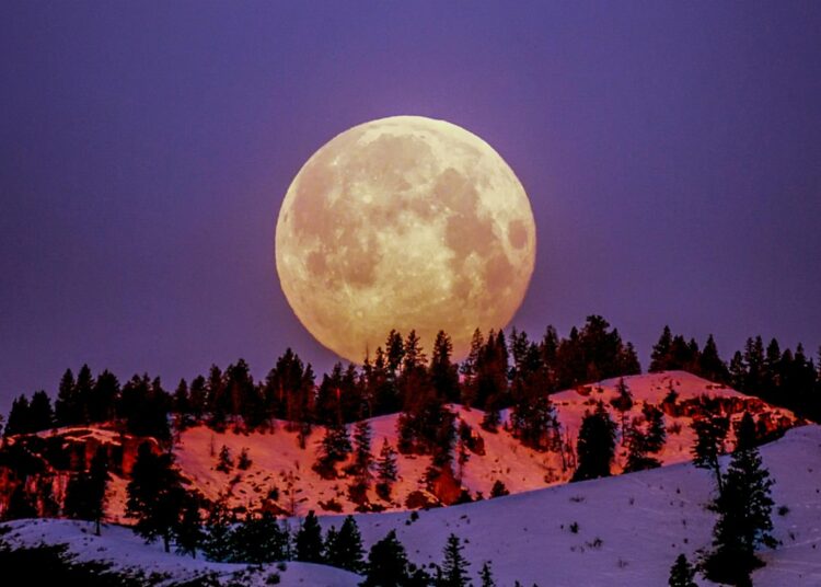 is lunar sabbath biblical - full moon over landscape 1140x766