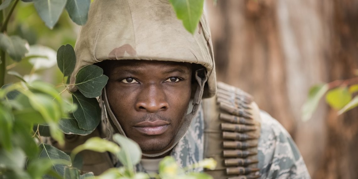 are you watching - soldier guarding