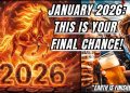 January 2026, This Is Your FINAL Chance! (Prophetic Dream)