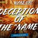 Deception Of The Name Of The Most High