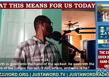 job 9_24 earth is given into the hand of the wicked