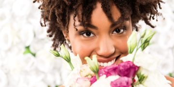 the-bride-selective-focus-of-cheerful-african-american-woman