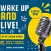 wake up and live radio music show podcast