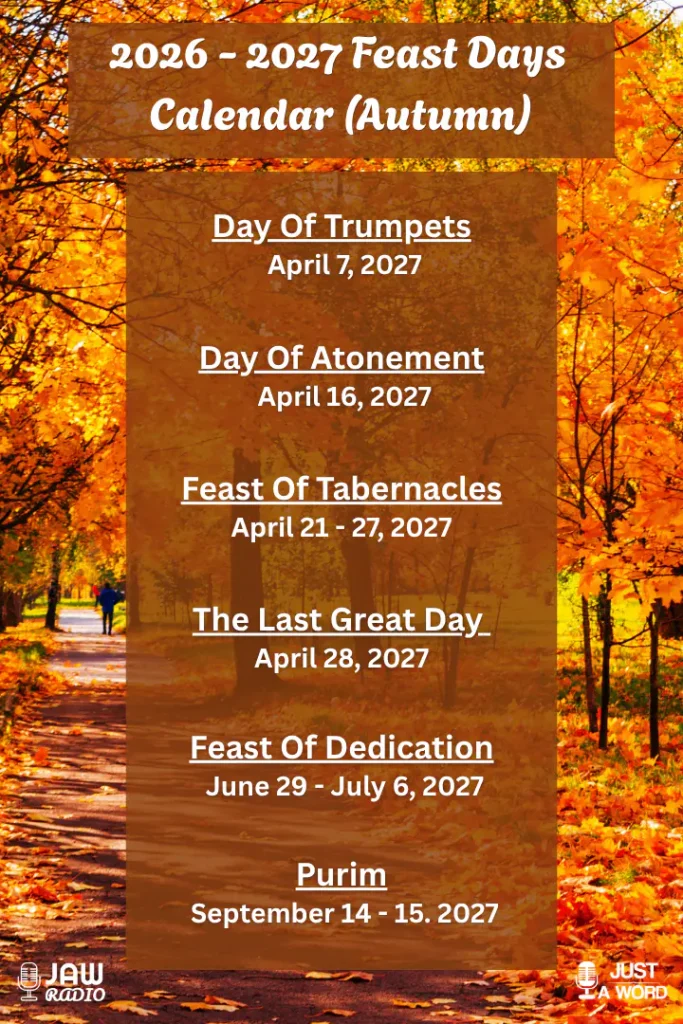 2027 feast days autumn