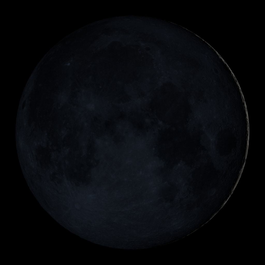 new moon 2 percent